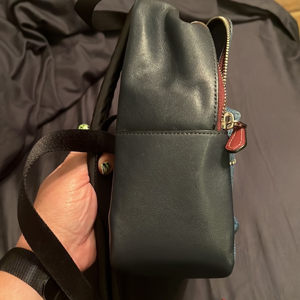 Coach mini backpack gently used - Picture 4 of 5